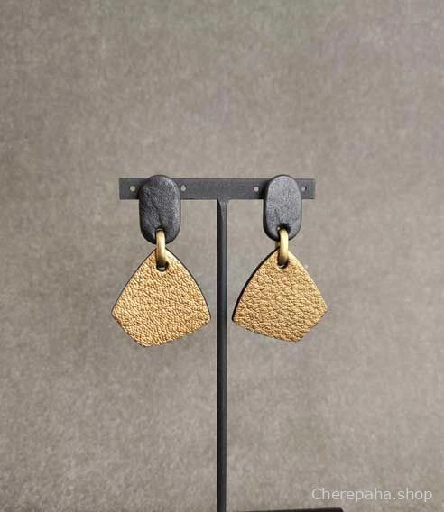 Серьги бронза арт 23411