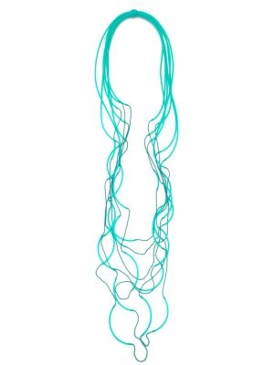 Бусы ШАРИКИ бирюзовый арт 30906