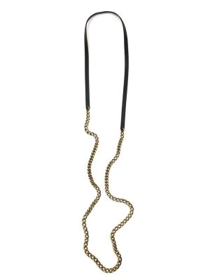 Кросс-боди чёрный бронза арт 55903 в магазине дизайнерских украшений Cherepaha.shop