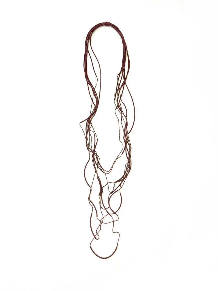 Бусы ШАРИКИ коричневый арт 30908 Бусы ШАРИКИ коричневый арт 30908