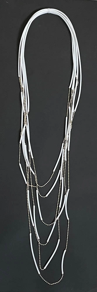 Бусы ШАРИКИ белый арт 30902 Бусы ШАРИКИ белый арт 30902