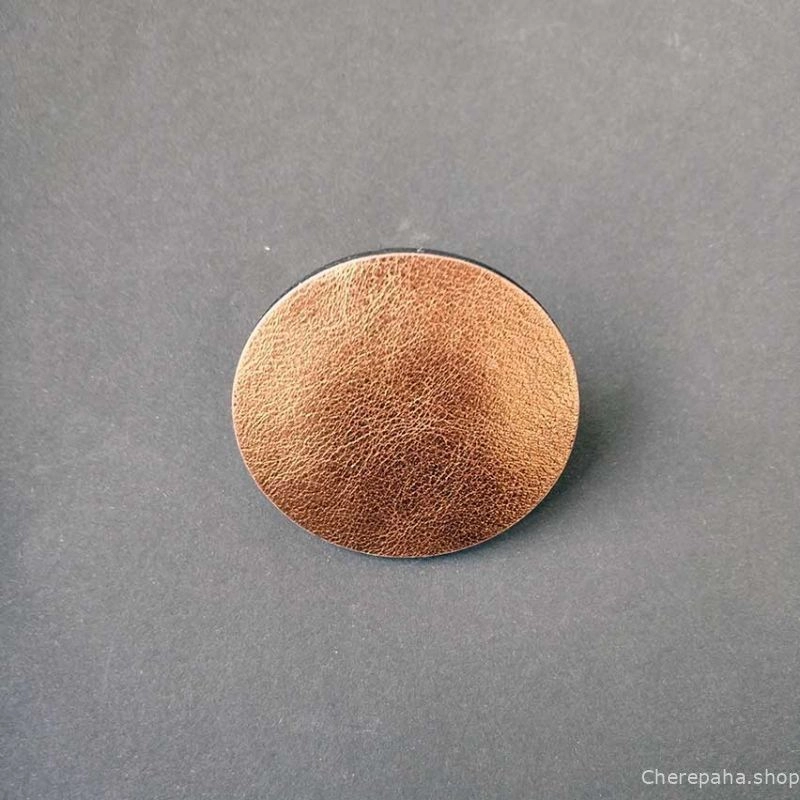 Кольцо КРУГ 5 бронза чёрный арт 1305 Кольцо КРУГ 5 бронза чёрный арт 1305