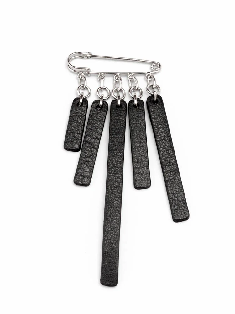 Брошь-булавка СТИК чёрный арт 64702