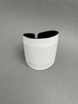 Браслет из кожи белый арт 32802 в магазине дизайнерских украшений Cherepaha.shop