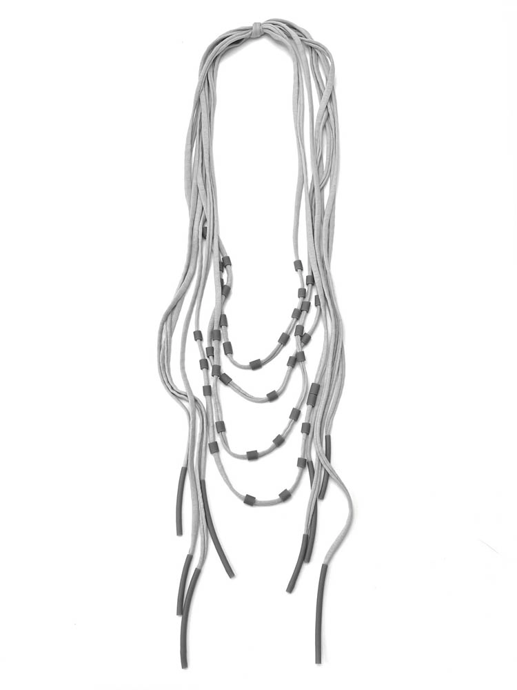 Колье КЭЖУАЛ ВАРИАНТ серый арт 51302 Колье КЭЖУАЛ ВАРИАНТ серый арт 51302