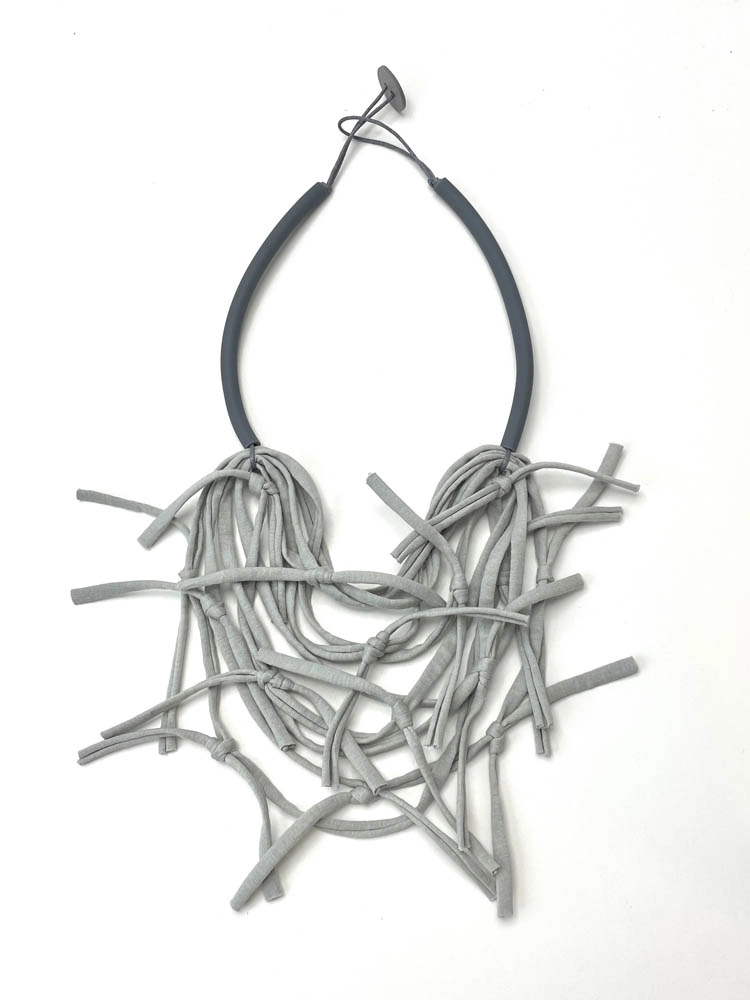 Колье серый арт 51003 Колье серый арт 51003