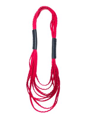 Колье красный арт 54301 в магазине дизайнерских украшений Cherepaha.shop