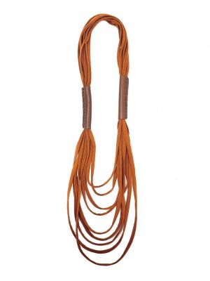 Колье терракотовый арт 54303 в магазине дизайнерских украшений Cherepaha.shop