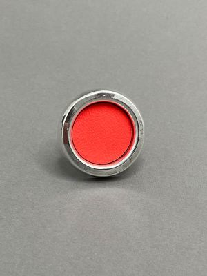 Кольцо ПАН алый арт 34807 в магазине дизайнерских украшений Cherepaha.shop