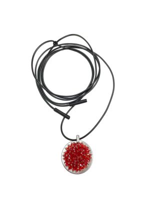 Кулон красная смородина арт 49406 в магазине дизайнерских украшений Cherepaha.shop