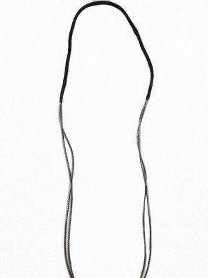 Кросс-боди чёрный серебро арт 55501 в магазине дизайнерских украшений Cherepaha.shop