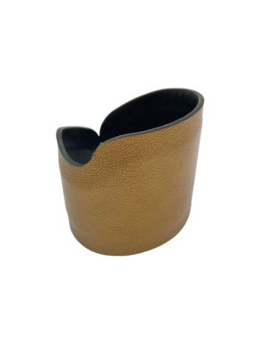 Браслет из кожи бронза арт 29503 в магазине дизайнерских украшений Cherepaha.shop