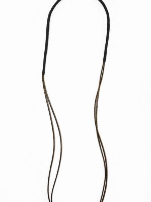 Кросс-боди чёрный бронза арт 55502 в магазине дизайнерских украшений Cherepaha.shop